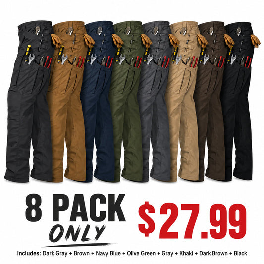 Men's Cargo Pants,Tactical Pants for Men Stretch,Durable Ripstop EDC Work Pants for Hiking